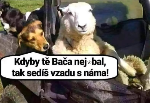 Meanwhile u Luboša v aute